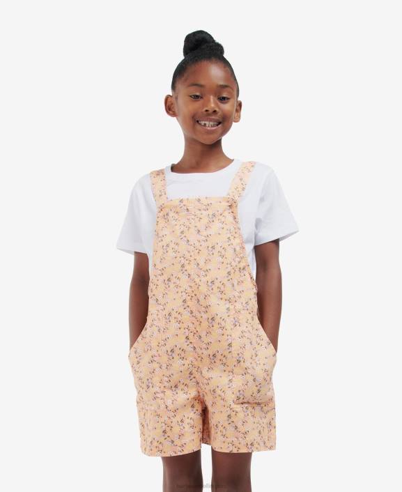 Girls Classic Multi Barbour Heidi Playsuit 40VB2564