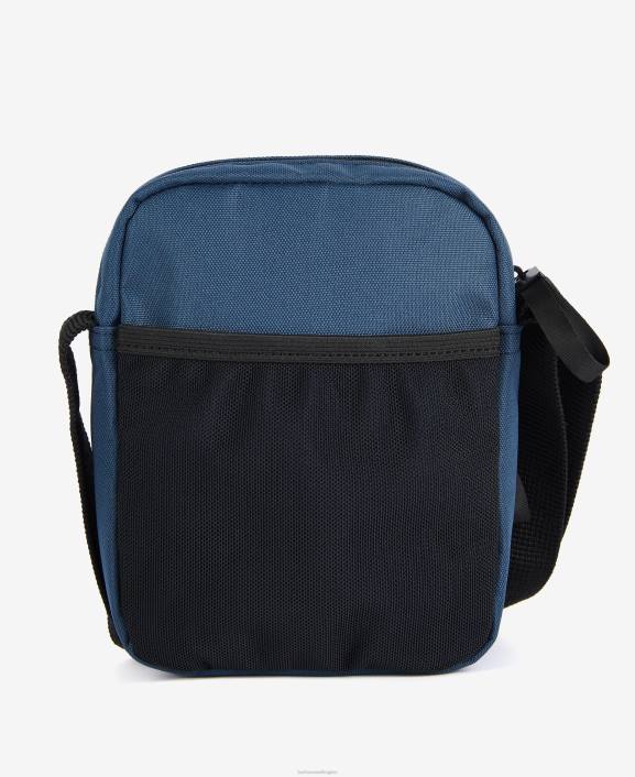 Men Olive/Black Barbour Arwin Canvas Crossbody Bag 40VB2204