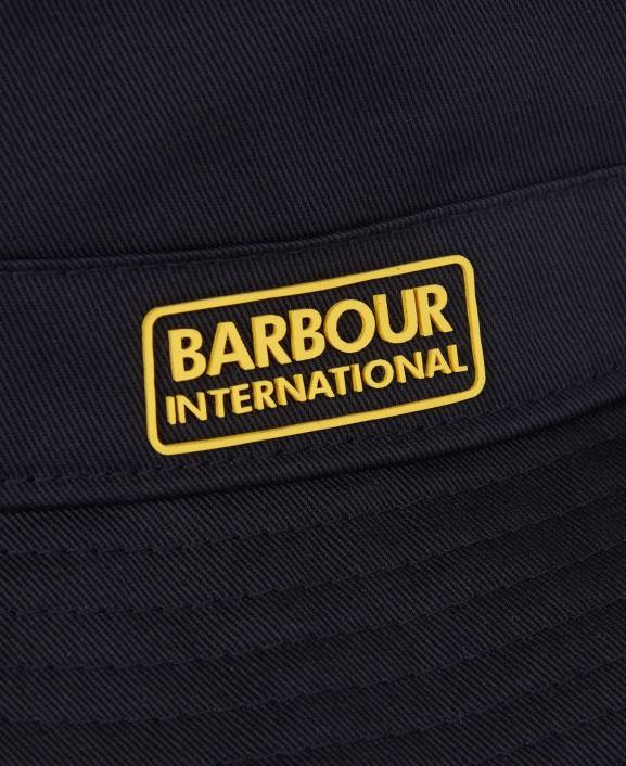 Men Black Barbour Norton Drill Bucket Hat 40VB2257
