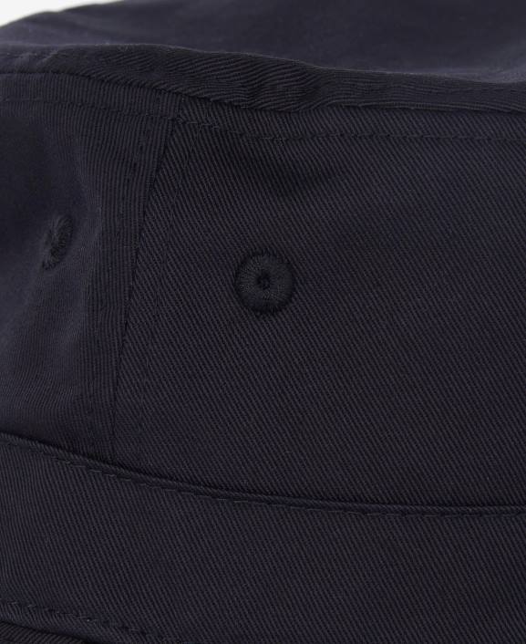 Men Black Barbour Norton Drill Bucket Hat 40VB2257