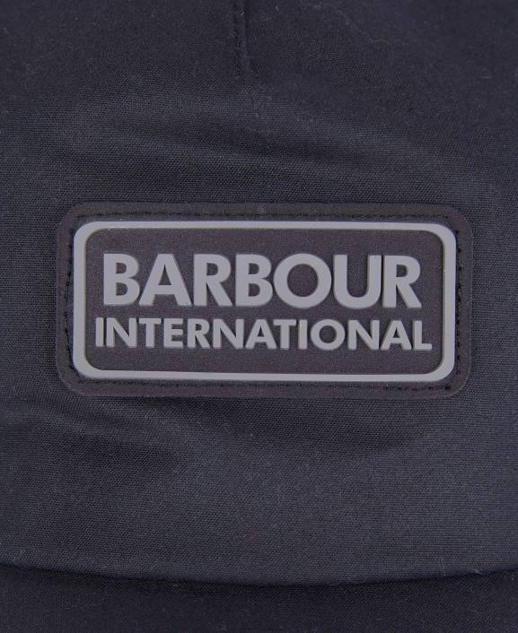 Men Classic Black Barbour Westbourne Sports Cap 40VB2290