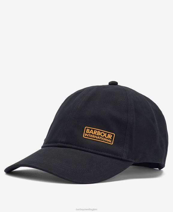 Men Pure Blue Barbour International Sport Cap Norton Drill 40VB2246