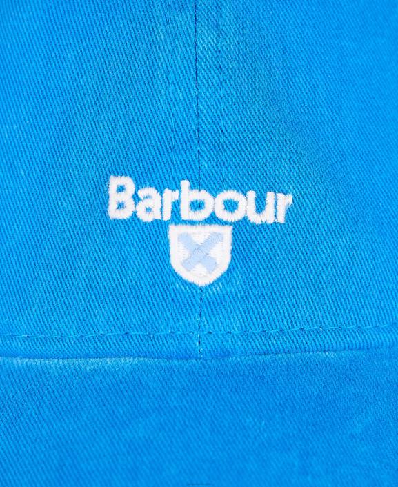 Men Sea Blue Barbour Cascade Sports Cap 40VB2283