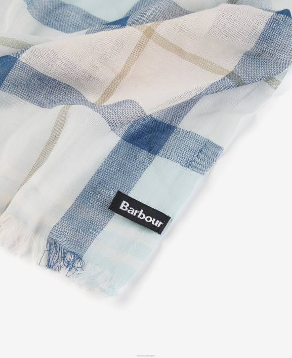 Men Stone Dress Tartan Barbour Welton Tartan Scarf 40VB2355