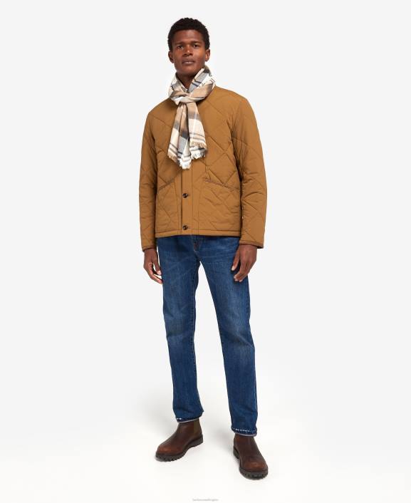 Men Stone Dress Tartan Barbour Welton Tartan Scarf 40VB2356