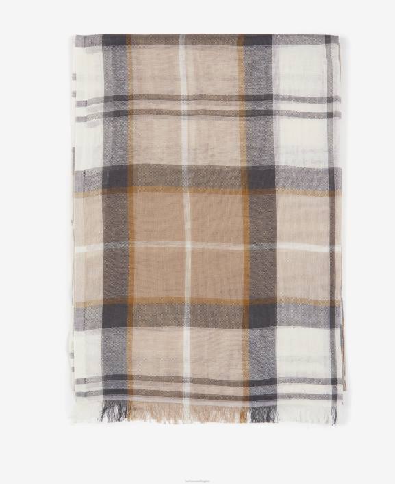 Men Stone Dress Tartan Barbour Welton Tartan Scarf 40VB2356