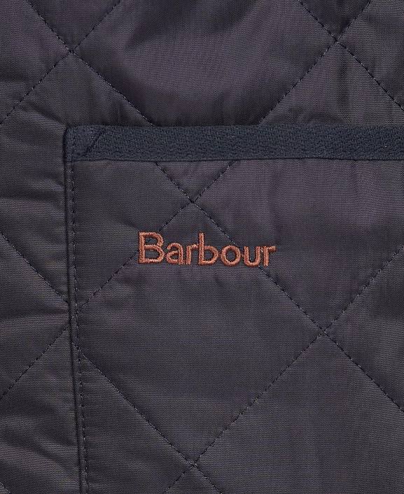 Men Black/Modern Barbour Quilted Waistcoat/Zip-In Liner 40VB2323