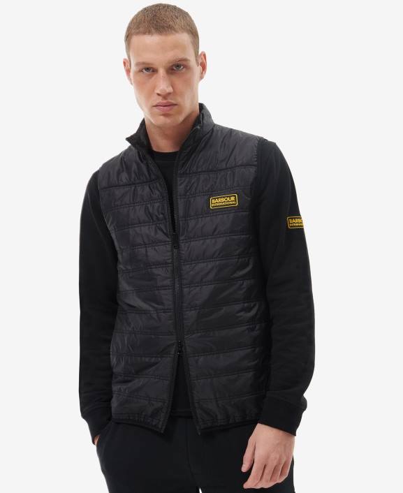 Men Classic Black Barbour Ionic Gilet 40VB260