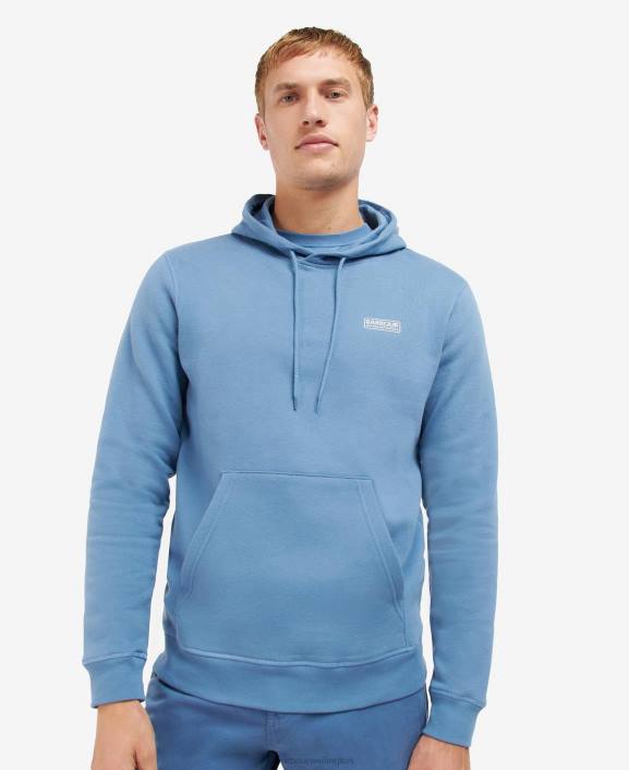 Men Black Barbour Small Logo Hoodie 40VB1005