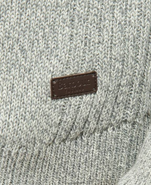 Men Duffle Bag Green Barbour Cotton Nelson Half-Zip Sweatshirt 40VB1114