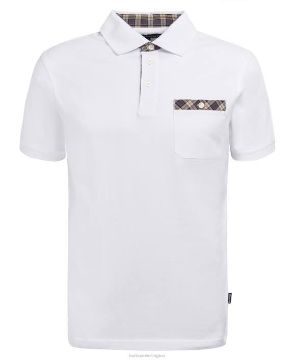 Men Cornstalk Barbour Hirstly Polo Shirt 40VB597