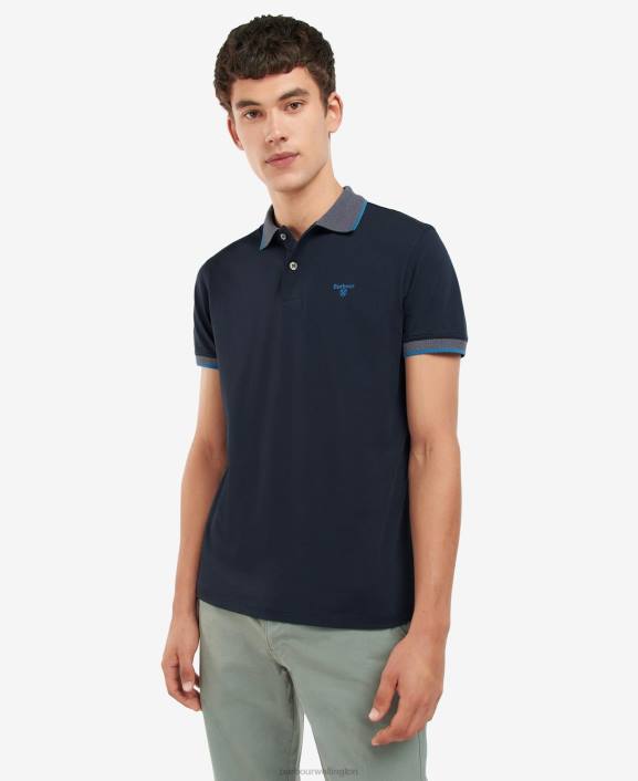 Men Green Gables Barbour Cornsay Polo Shirt 40VB570