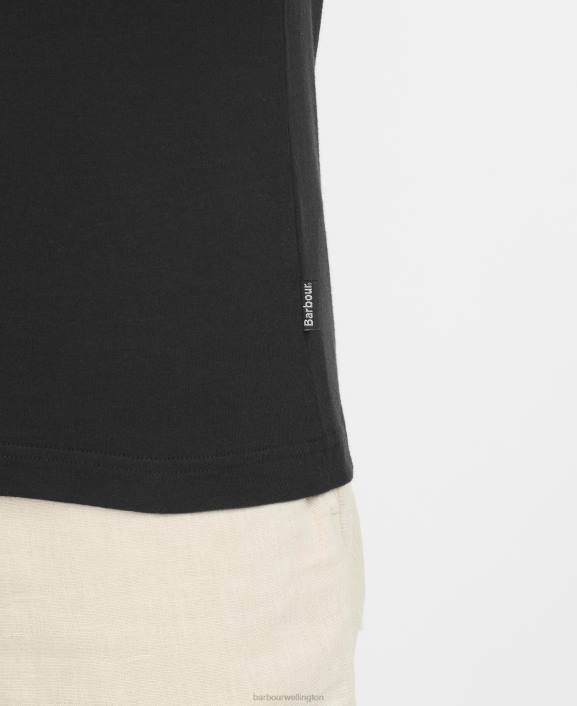 Men Grey Marl/Stone Barbour Corpatch Polo Shirt 40VB554