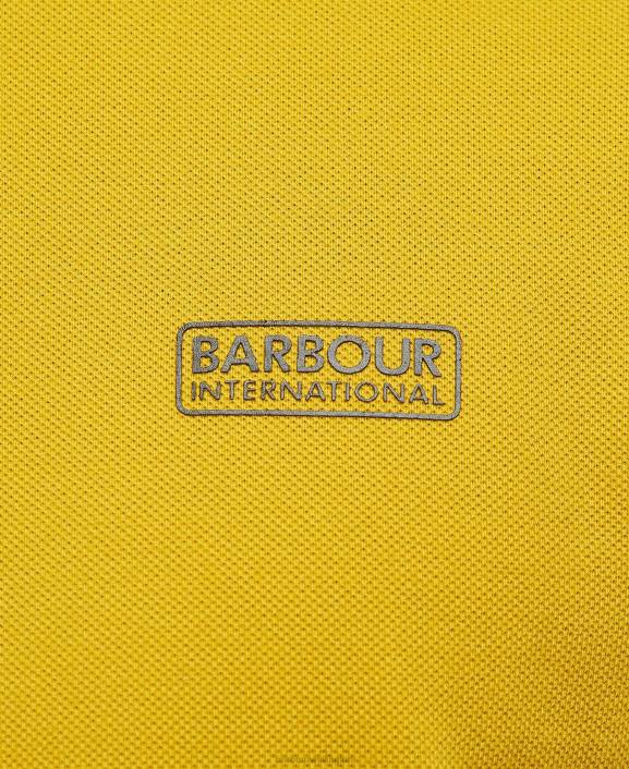 Men Powder Blue/White Barbour Essential Tipped Polo Shirt 40VB742