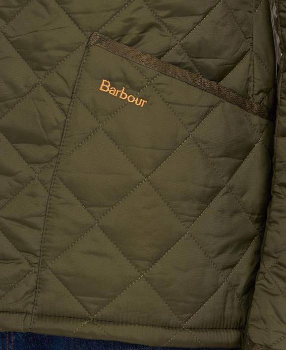 Men Black Barbour Heritage Liddesdale Quilted Jacket 40VB77