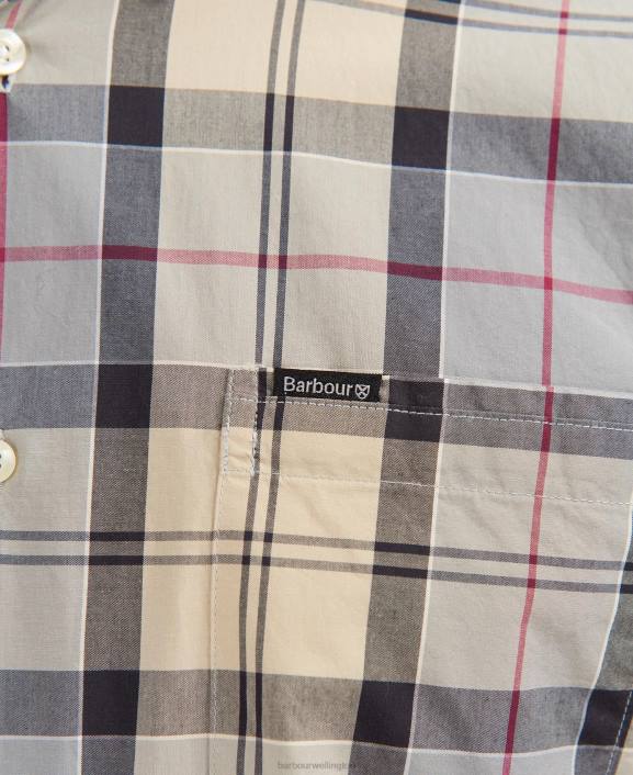 Men Dress Tartan Barbour Kippford Tailored Shirt 40VB425