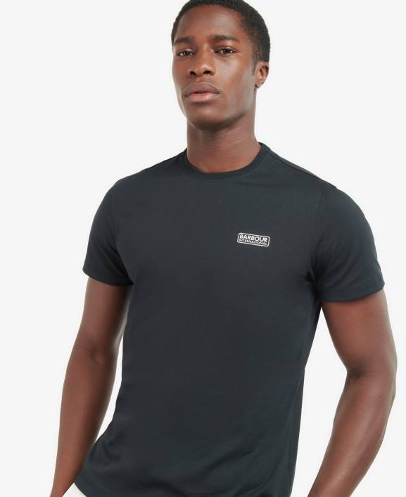 Men Classic Black Barbour Arthur T-Shirt 40VB830