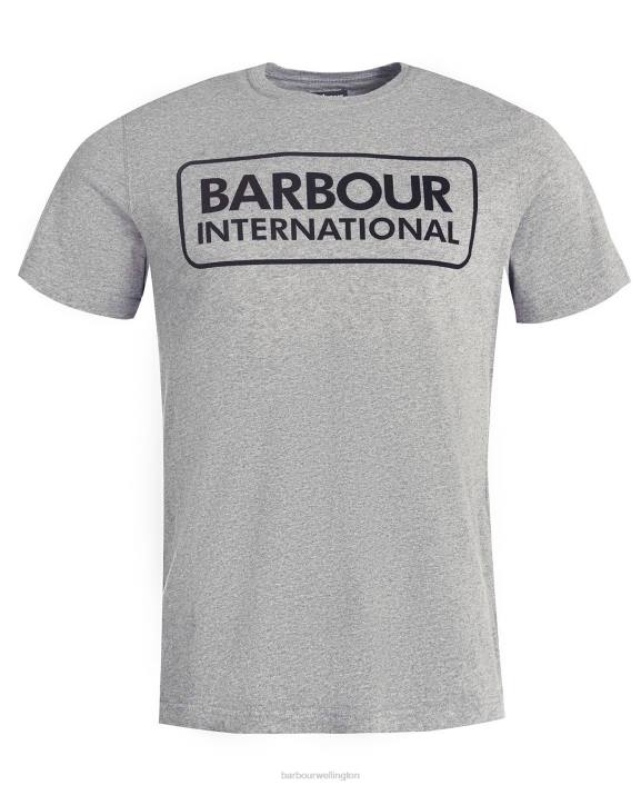 Men Classic Black Barbour Essential Large Logo T-Shirt 40VB909