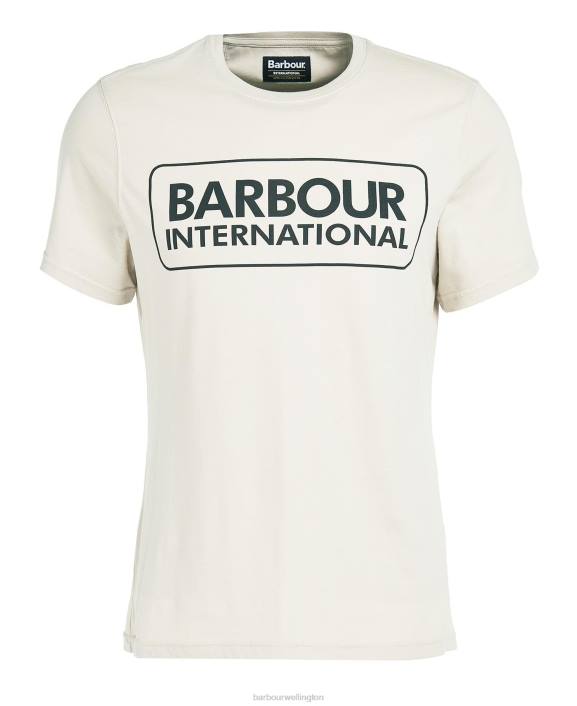 Men Classic Black Barbour Essential Large Logo T-Shirt 40VB930
