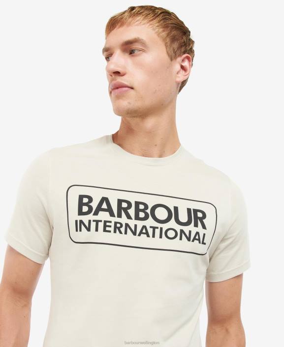 Men Classic Black Barbour Essential Large Logo T-Shirt 40VB930