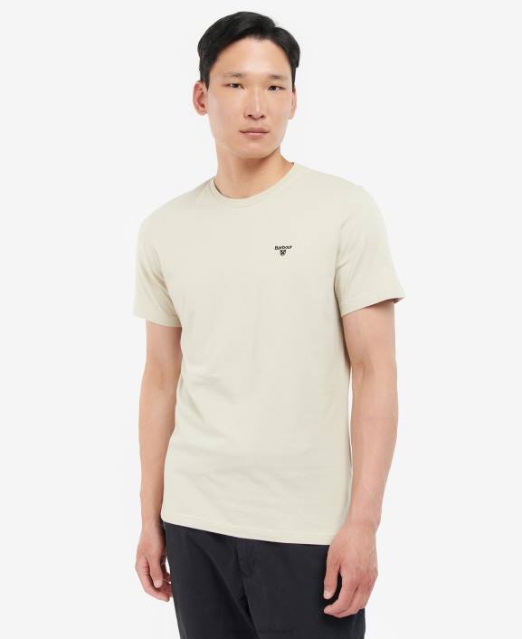 Men Mist Barbour Sports T-Shirt 40VB968