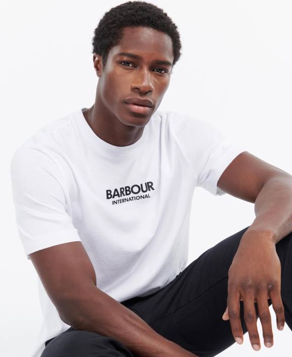 Men Night Sky Barbour International T-Shirt Formula 40VB877