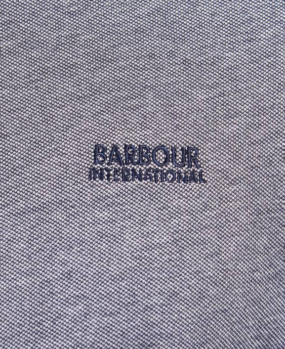 Men Night Sky/Whisper White Barbour Morse T-Shirt 40VB897