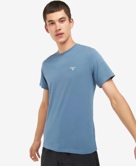 Men North Green Barbour Essential Sports T-Shirt 40VB970