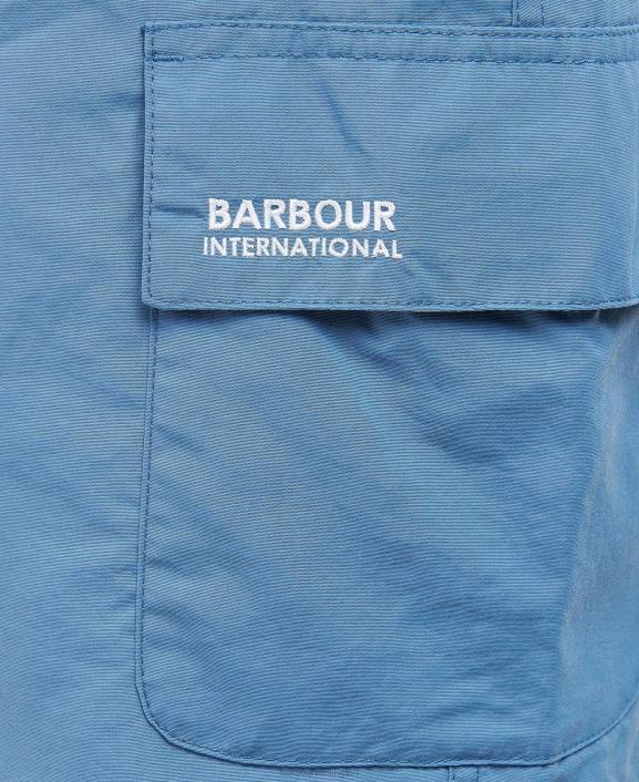Men Blue Horizon Barbour Pocket Swim Shorts 40VB1192