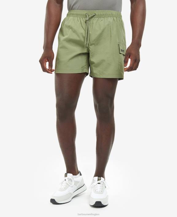 Men Blue Horizon Barbour Pocket Swim Shorts 40VB1200