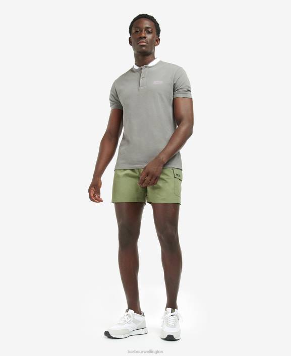 Men Blue Horizon Barbour Pocket Swim Shorts 40VB1200