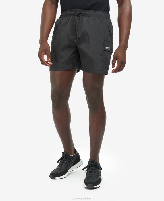 Men Blue Horizon Barbour Pocket Swim Shorts 40VB1217