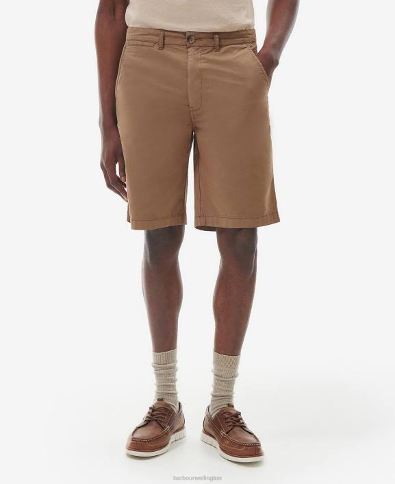Men Classic Navy Barbour Corbett Shorts 40VB1190