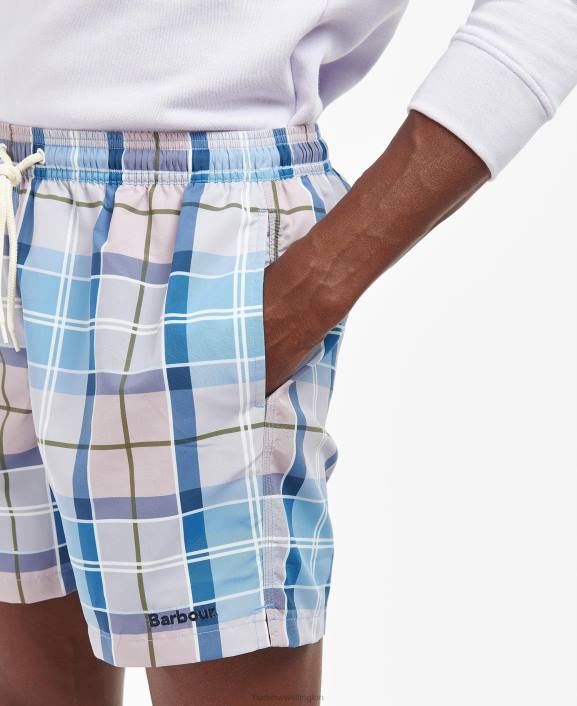 Men Classic Tartan Barbour Tartan Swim Shortrs 40VB1233