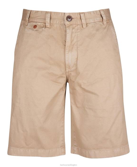 Men Force Blue Barbour Neuston Twill Shorts 40VB1141