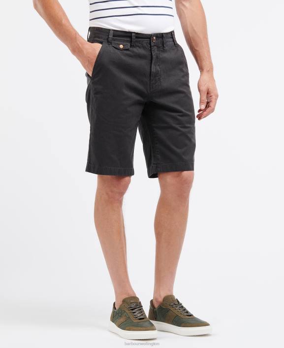 Men Force Blue Barbour Neuston Twill Shorts 40VB1144