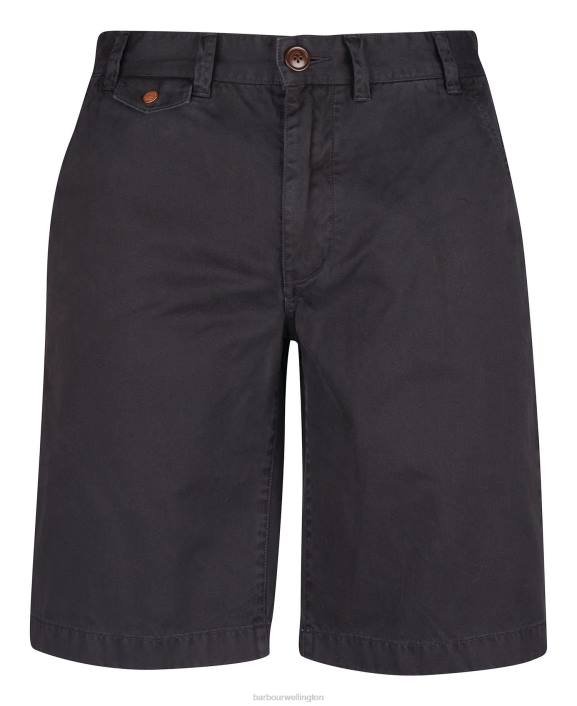 Men Force Blue Barbour Neuston Twill Shorts 40VB1144