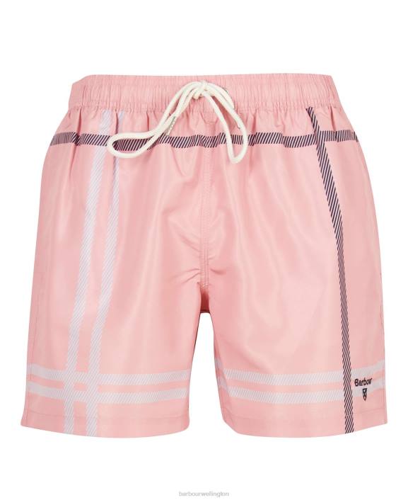 Men Ivy Green Barbour Blaine Swim Shorts 40VB1191