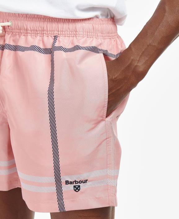 Men Ivy Green Barbour Blaine Swim Shorts 40VB1191