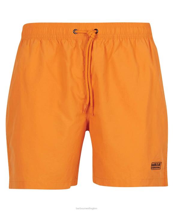 Men Marigold Barbour Essential Small Logo Swim Shorts 40VB1222