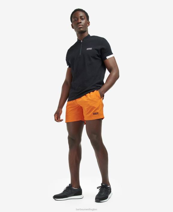 Men Marigold Barbour Essential Small Logo Swim Shorts 40VB1222