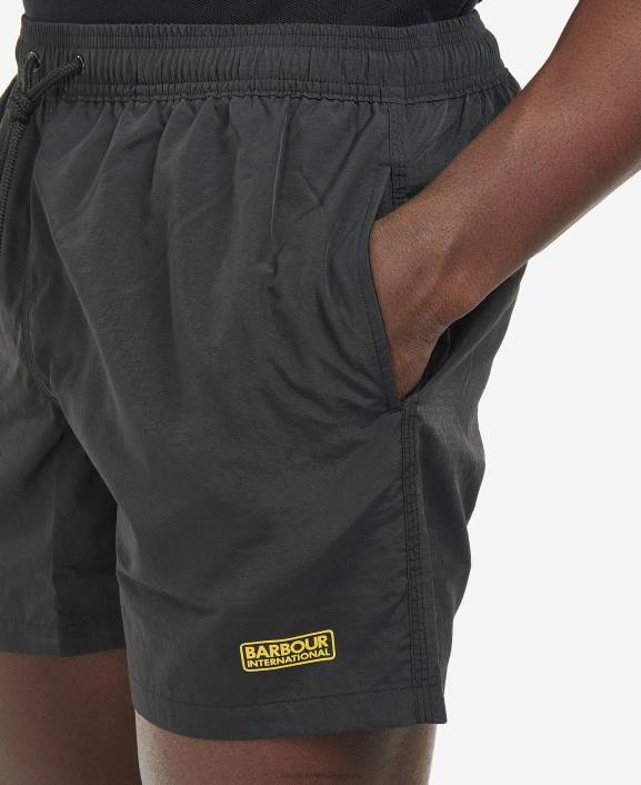 Men Marigold Barbour Essential Small Logo Swim Shorts 40VB1224