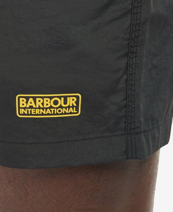 Men Marigold Barbour Essential Small Logo Swim Shorts 40VB1224