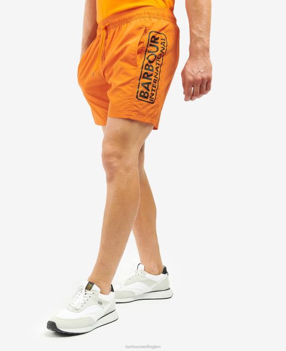 Men Night Sky Barbour Large Logo Swim Shorts 40VB1202