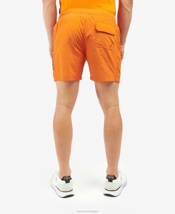 Men Night Sky Barbour Large Logo Swim Shorts 40VB1202