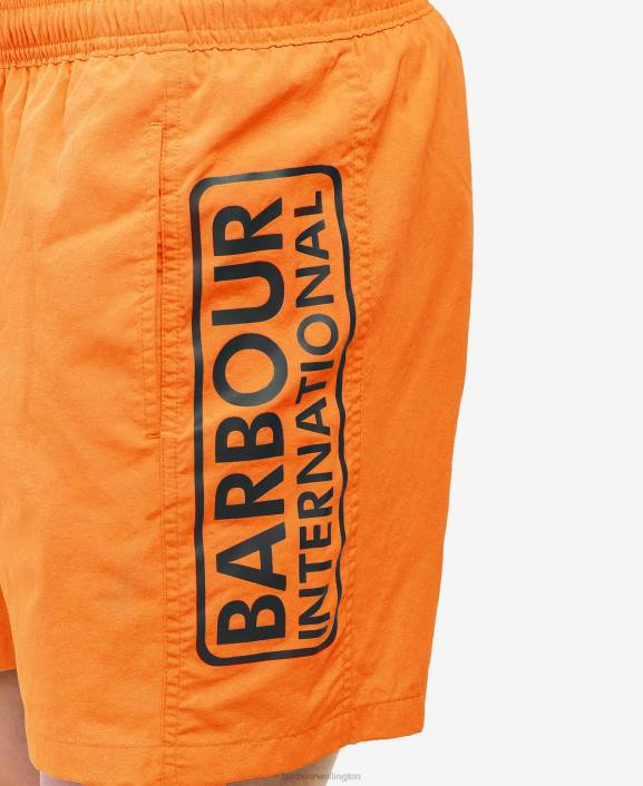 Men Night Sky Barbour Large Logo Swim Shorts 40VB1202