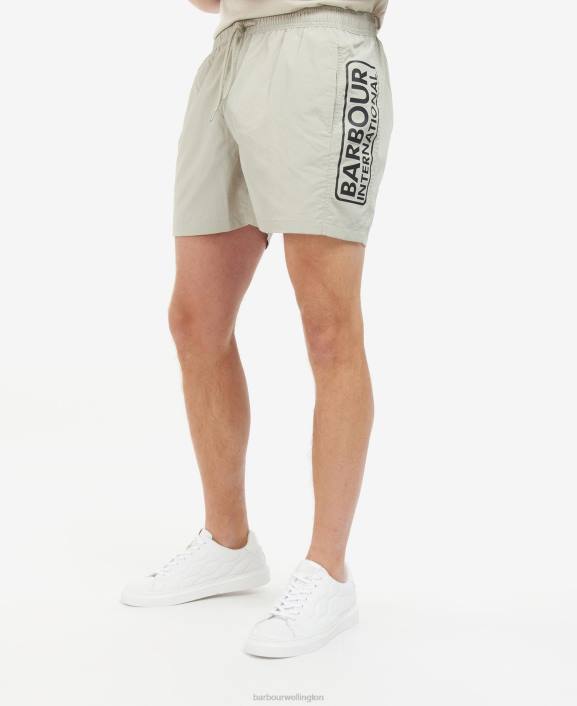 Men Night Sky Barbour Large Logo Swim Shorts 40VB1215