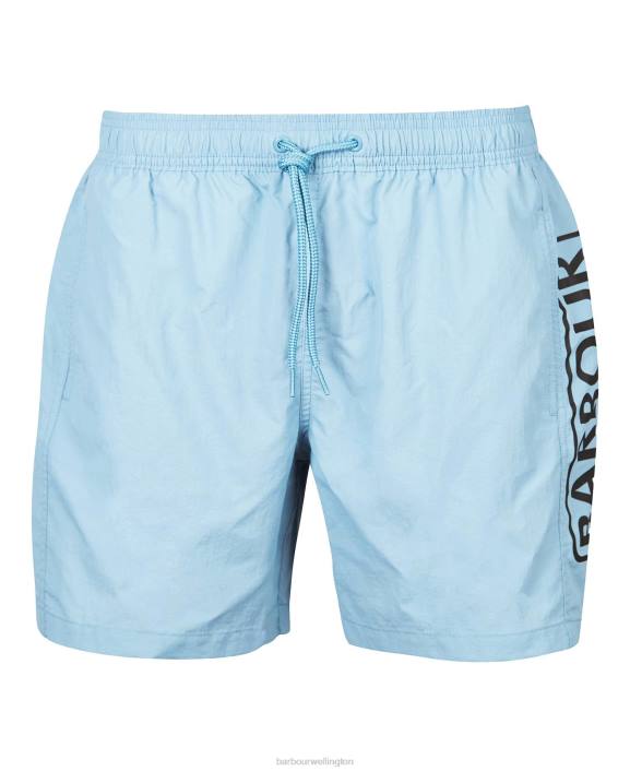 Men Night Sky Barbour Large Logo Swim Shorts 40VB1228