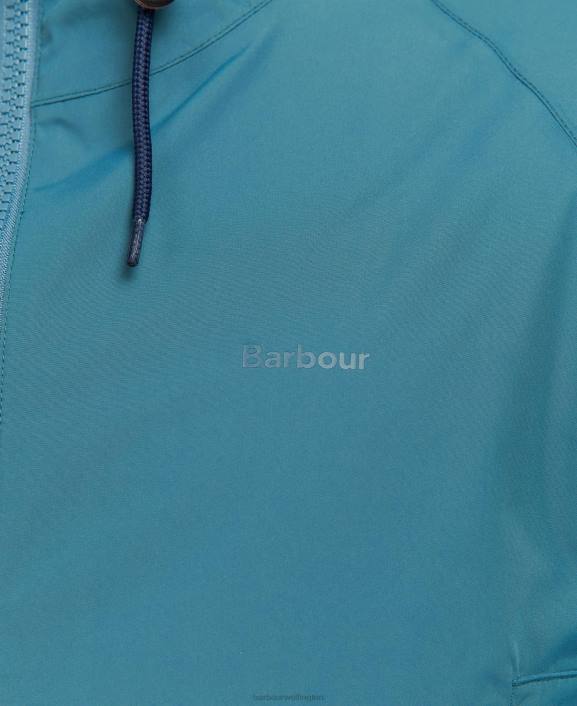 Men Navy/Dress Barbour Hooded Dormus Waterproof Jacket 40VB212