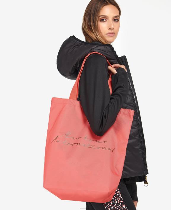 Women Coral Barbour Apex Shopper 40VB2404